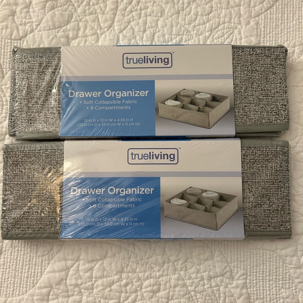 Gray Drawer Organizer